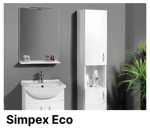Koupelnové skříňky Aqualine Simplex Eco